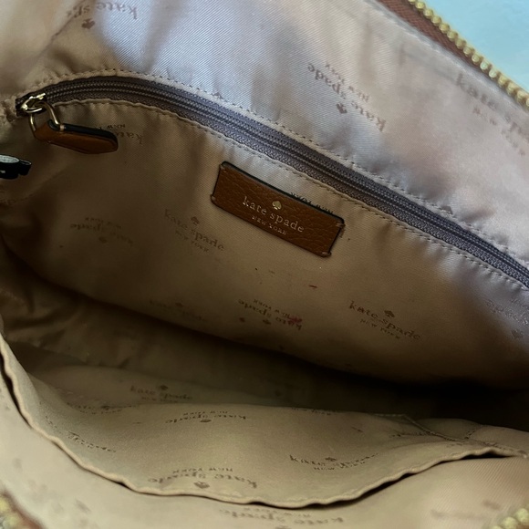 Kate Spade Brown Leather Crossbody Bag - Picture 4 of 4
